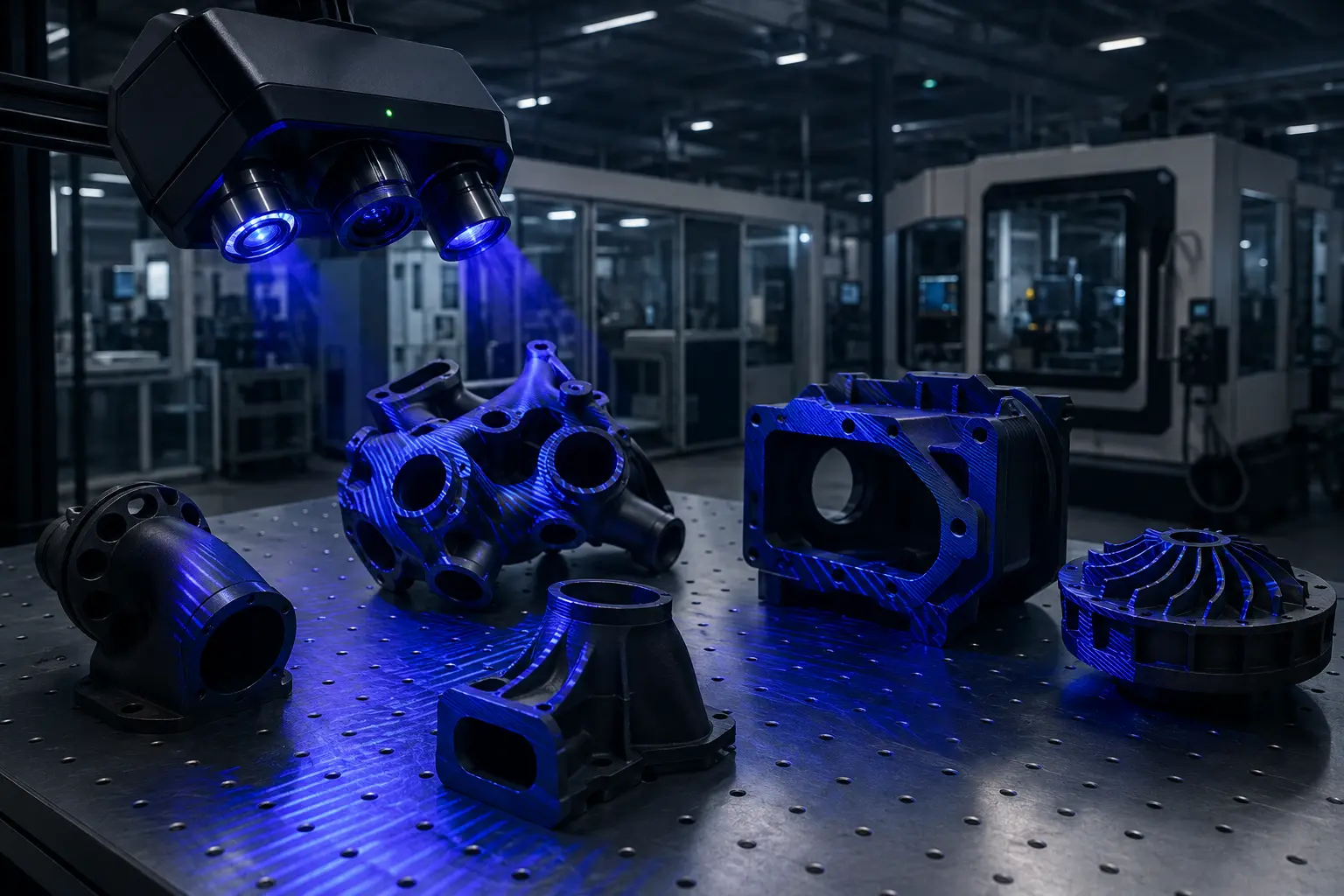 Contrôle qualité de composants imprimés en 3D